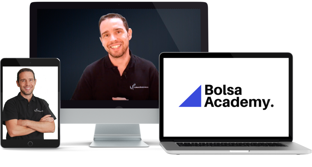 Dispositivos con Bolsa Academy, cursos trading gratis para aprender a invertir en bolsa desde cero
