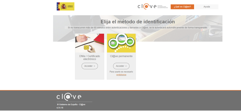 identificación usuario para entrar en sistema letras del tesoro